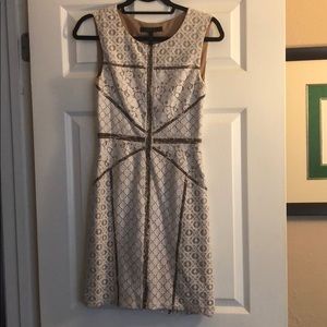 BCBG MaxAzria White Dress 👗So Cute 🌸